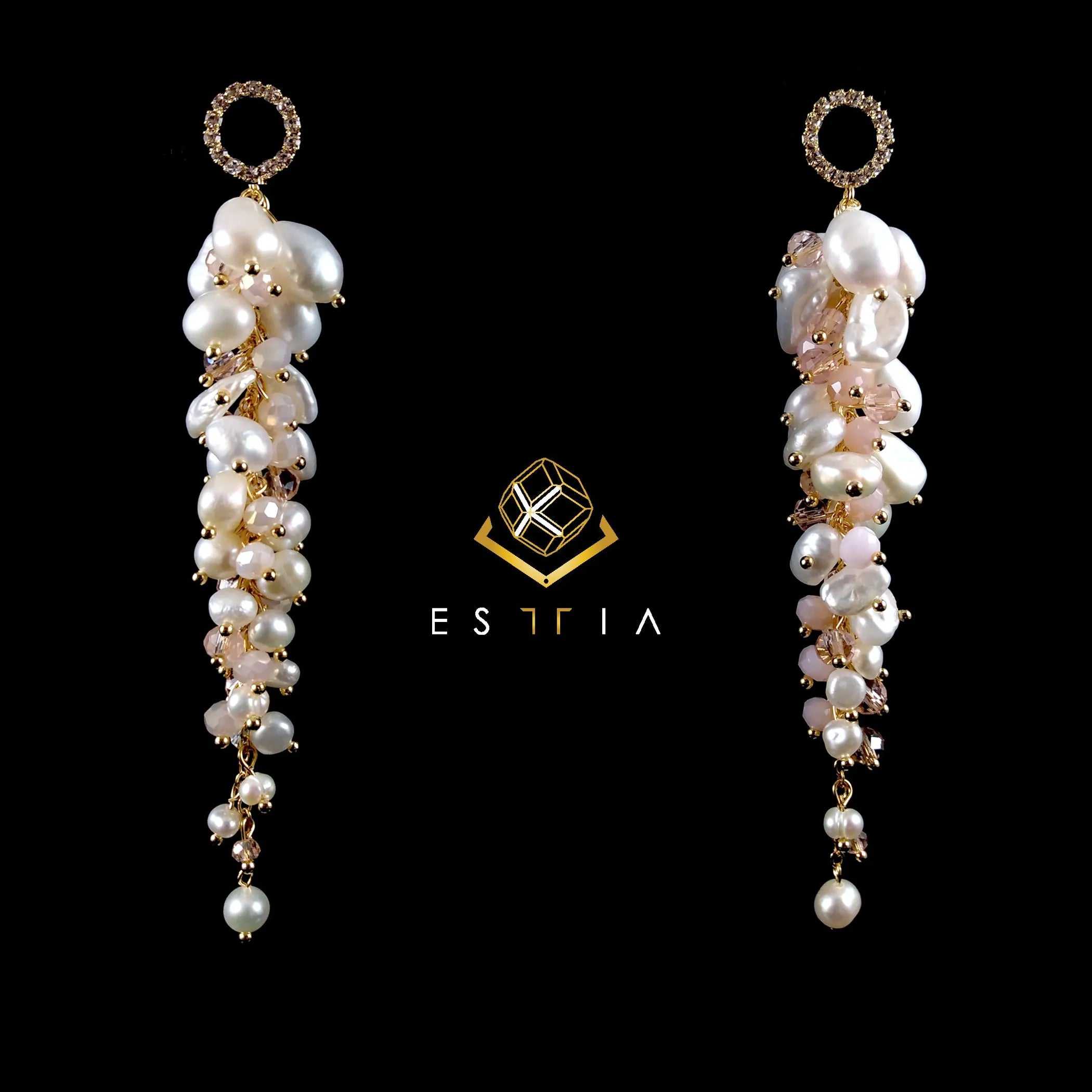 Pearly Wisteria - Chandelier/Dangle