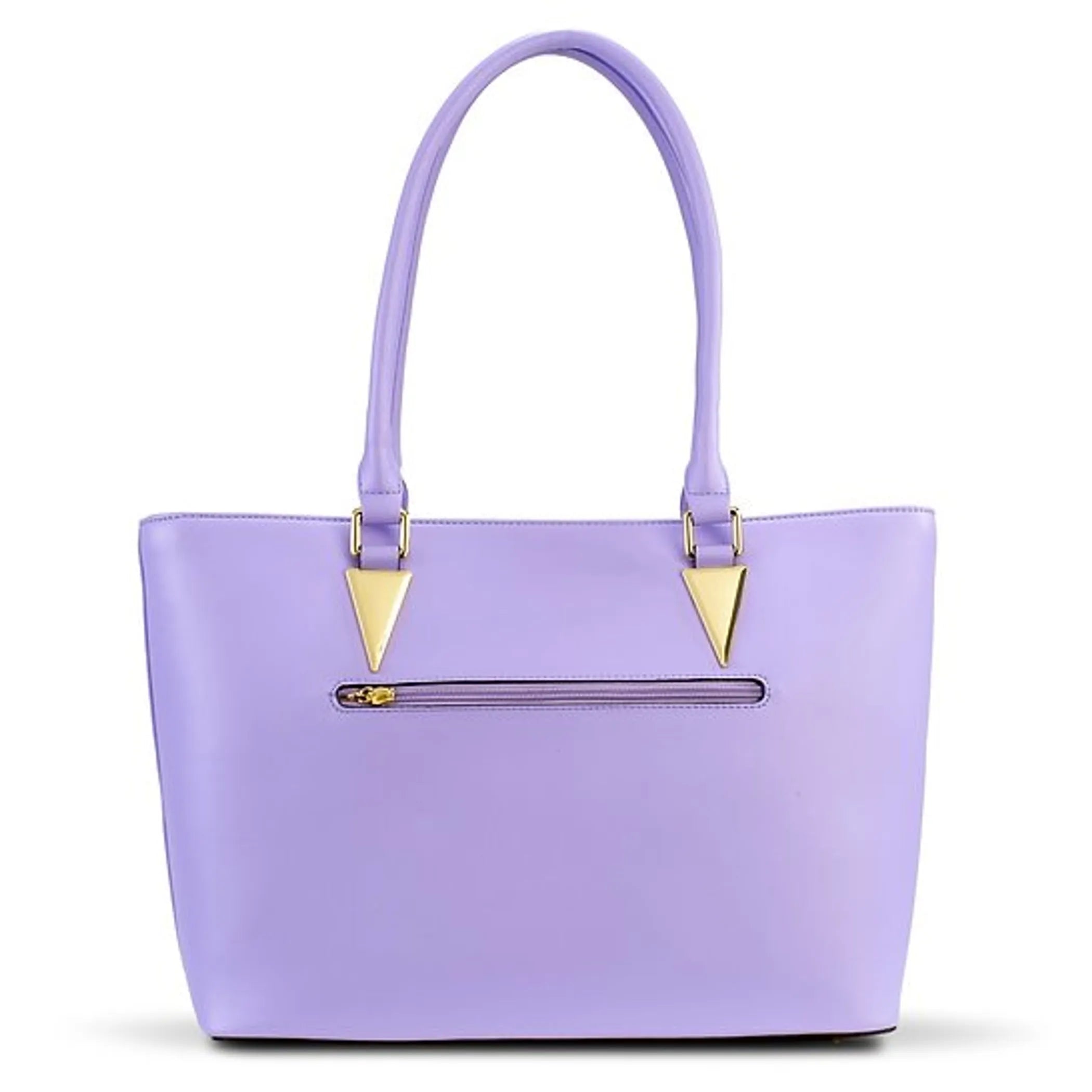 Natasha Mirco Print Tote Leather Handbag