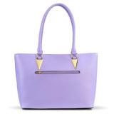 Natasha Mirco Print Tote Leather Handbag