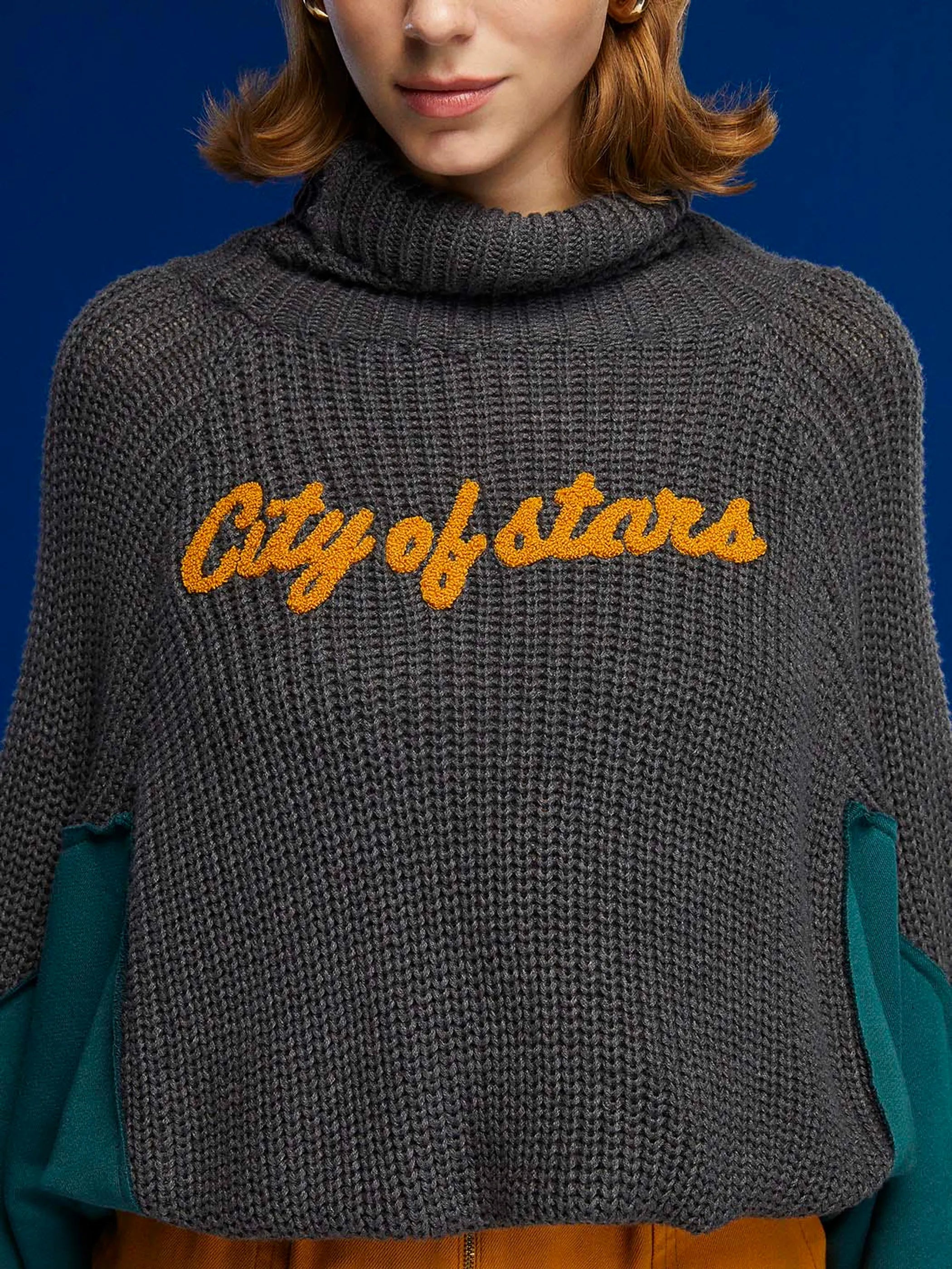 Embroidered Knit Sweater