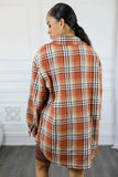 Heavy Weight Soft Plaid Flannel Jacket