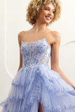 Off Shoulder Sweetheart 3D Applique Quince Ball Gown