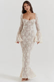 Antoinette-Elegance Lace Maxi Dress
