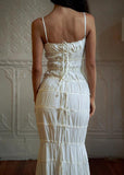 Siena - Tiered Ruched Maxi Dress