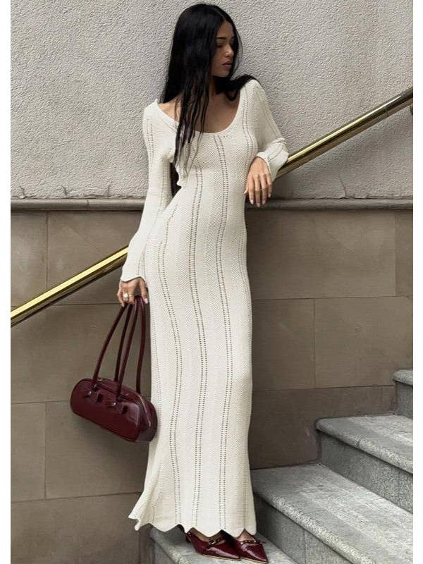 Elysian Knit Maxi Dress
