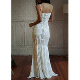 Siena - Tiered Ruched Maxi Dress