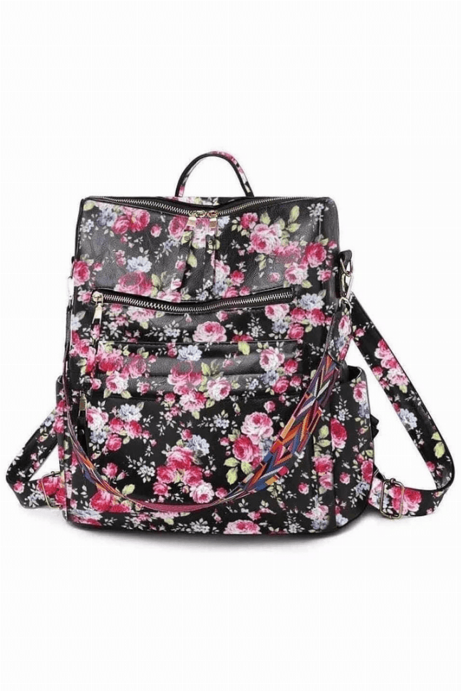 Niya Vegan Leather Convertible Backpack Bag Niya Vegan Leather Convertible Backpack Bag