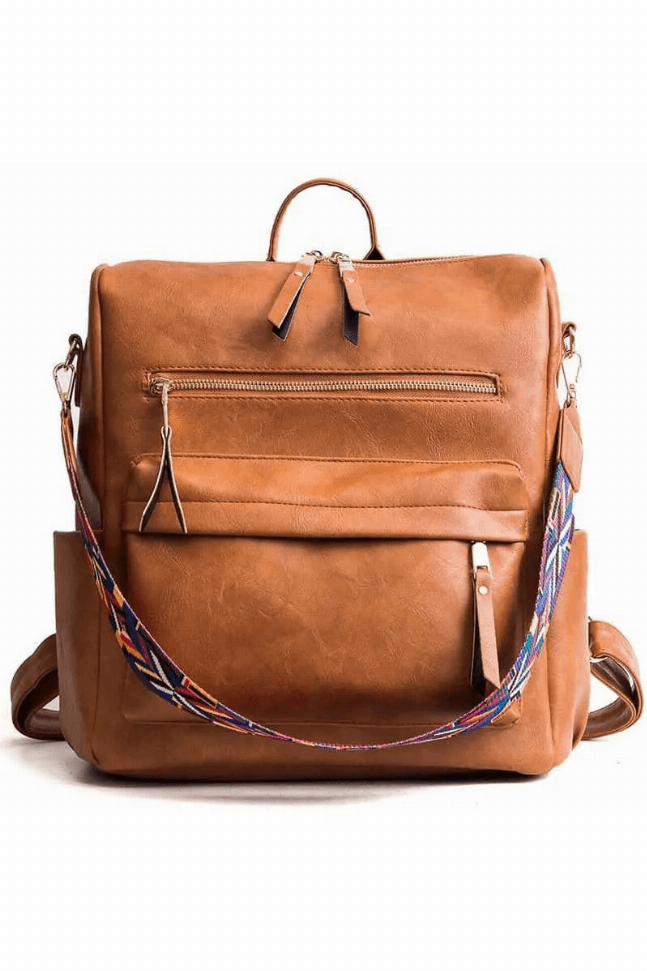 Niya Vegan Leather Convertible Backpack Bag Niya Vegan Leather Convertible Backpack Bag