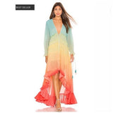 Rainbow High-Low Maxi Dress Rainbow High-Low Maxi Dress