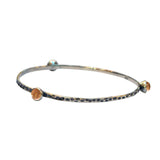 Rustic Bangle in Sterling Silver