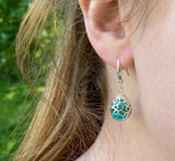 Filigree Teardrop Sterling Earrings