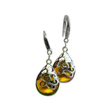 Filigree Teardrop Sterling Earrings