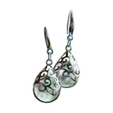 Filigree Teardrop Sterling Earrings
