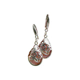 Filigree Teardrop Sterling Earrings