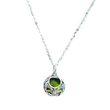 Vintage Lace Sterling Silver Necklace