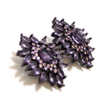 Multi-Stone Cz Stud Earrings in 925 Sterling Silver