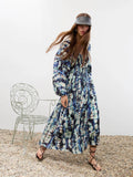 Printed Long Dress
