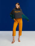 Embroidered Knit Sweater