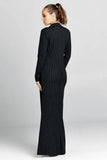 Pin There Done That Pin Stripe Jacket Maxi Dress