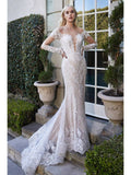 Bohemian Lace Mermaid Gown