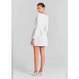 Embellished Square Neck Mini Dress