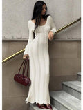 Elysian Knit Maxi Dress