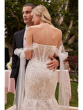 Off the Shoulder Mermaid Bridal Gown