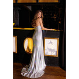 Stunning Shimmer Slit Dress