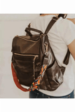 Niya Vegan Leather Convertible Backpack Bag Niya Vegan Leather Convertible Backpack Bag 