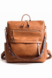 Niya Vegan Leather Convertible Backpack Bag Niya Vegan Leather Convertible Backpack Bag 