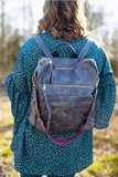 Niya Vegan Leather Convertible Backpack Bag