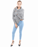Royston Asymmetric Button-Up Sweater Royston Asymmetric Button-Up Sweater 